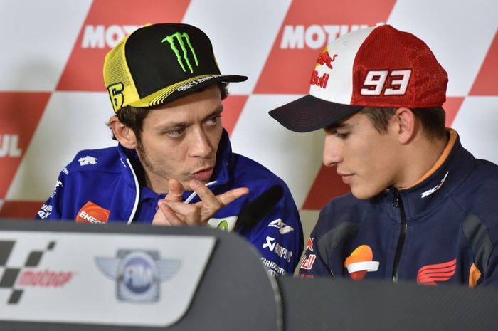 Valentino Rossi Tak Mau Akui Marc Marquez sebagai Musuh Tersulit di MotoGP, Casey Stoner Paling Diingat
